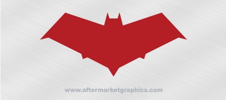 Batman Robin Red Hood Decal